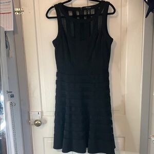 White House Black market Sz 10 Elegant Black  Dress